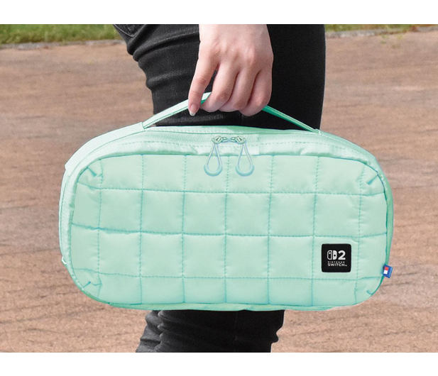 Hori Etui na konsole Puff Pouch - Cozy Green (switch 2) - 1471586 - zdjęcie 4